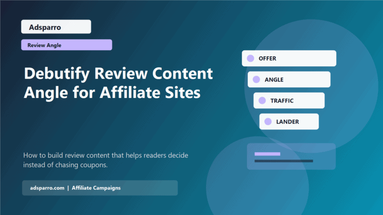 Debutify Review Content Angle for Affiliate Sites featured image