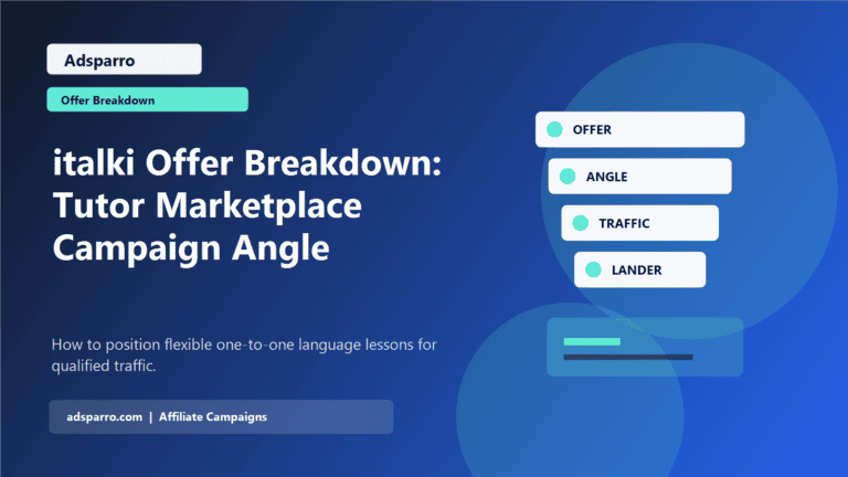 italki Offer Breakdown: Tutor Marketplace Campaign Angle featured image