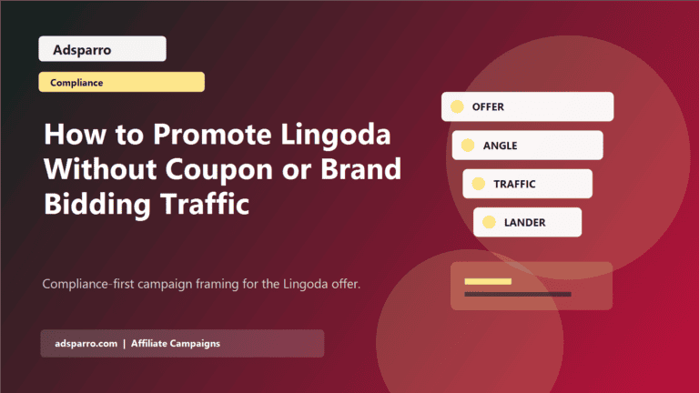 How to Promote Lingoda Without Coupon or Brand Bidding Traffic featured image