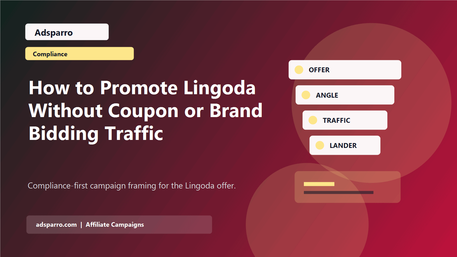 How to Promote Lingoda Without Coupon or Brand Bidding Traffic featured image
